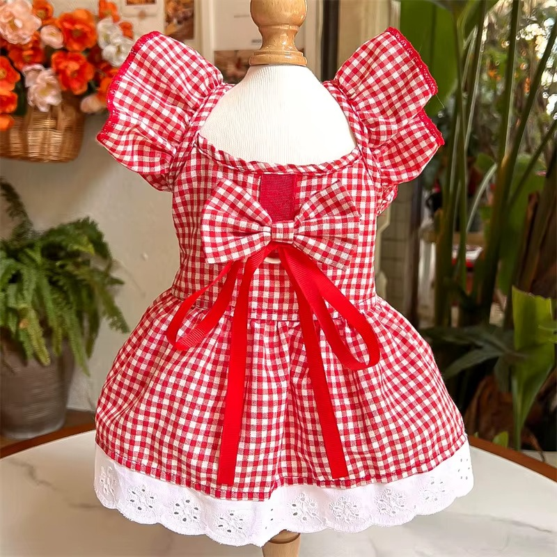 Red Flower Evcil Hayvan Kıyafeti Petivio