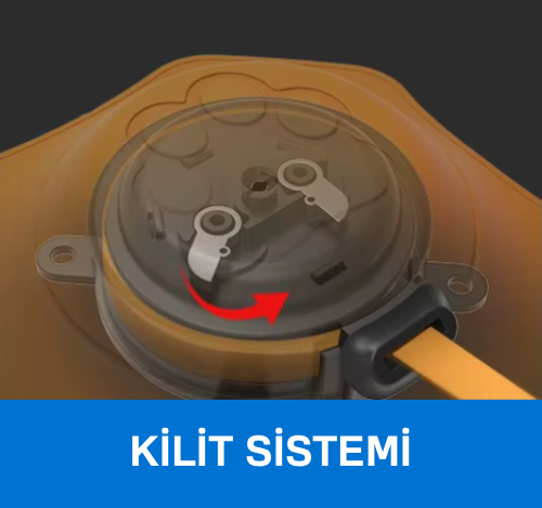 Kilitlenebilir Gövde Tasması (Kedi / Köpek) Petivio